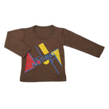 Boy's Full Sleeves T-Shirt - Olive Green, Kids, Boys T-Shirts, Chase Value, Chase Value