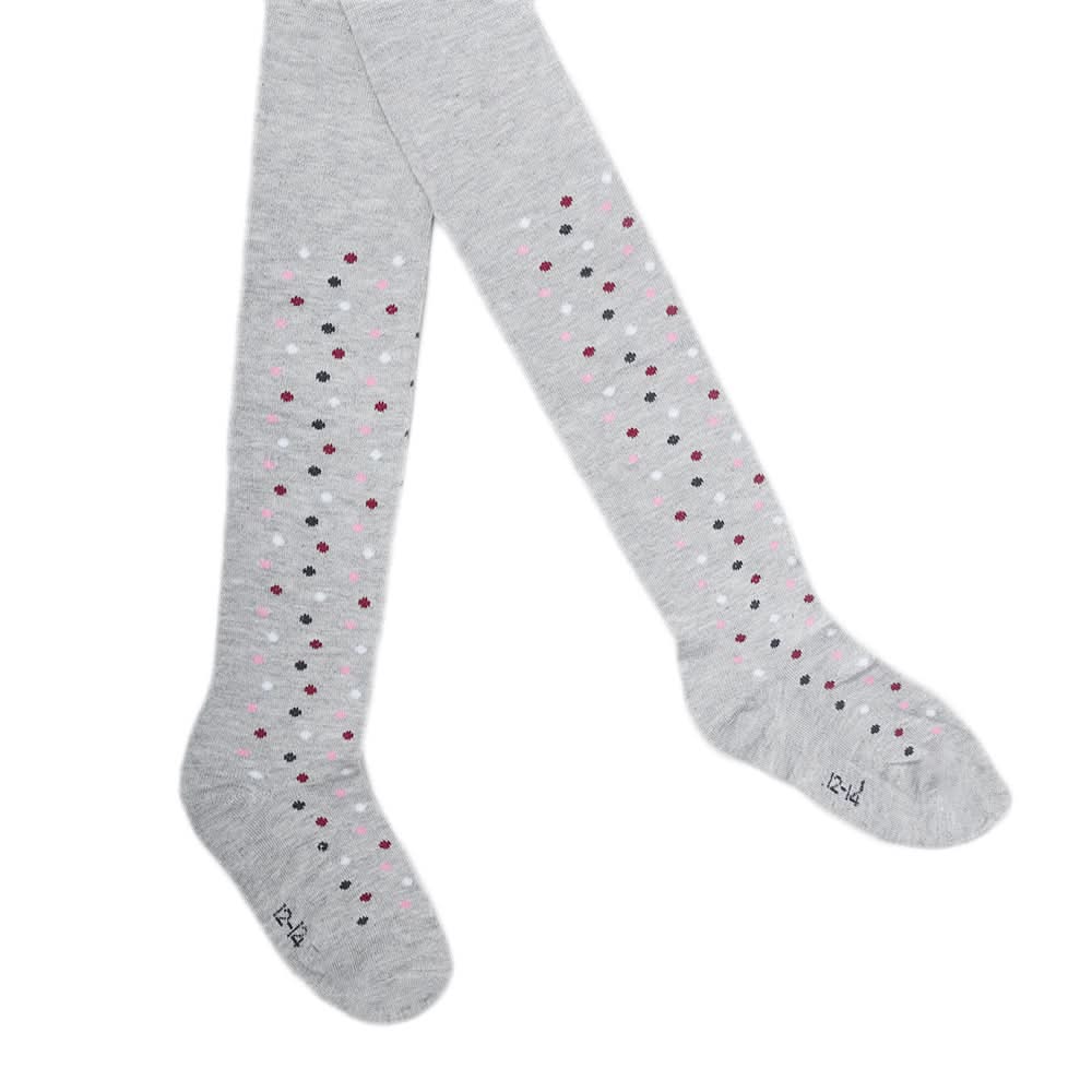Girls Printed Legging - Grey, Kids, Tights Leggings And Pajama, Chase Value, Chase Value