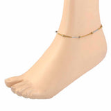 Women's Anklet - Golden & Silver, Women, Foot Jewellery, Chase Value, Chase Value
