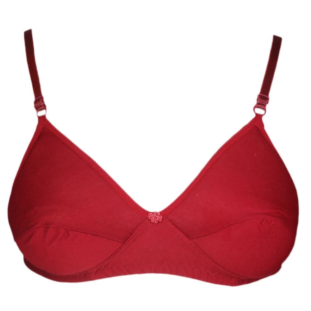 Women's Foam Bra - Maroon, Women, Bras, Chase Value, Chase Value
