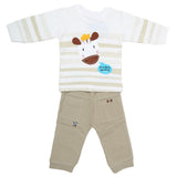 Newborn Boys Full Sleeve Suit (9024) - Be[ge, Kids, NB Boys Sets And Suits, Chase Value, Chase Value