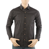 Men's Casual Club Check Shirt - Black, Men's Shirts, Chase Value, Chase Value