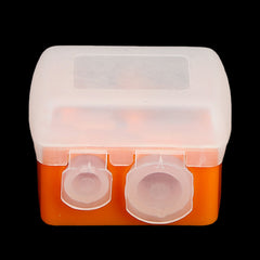 Pencil Sharpener 2 in 1 - Orange, Kids, Pencil Boxes And Stationery Sets, Chase Value, Chase Value