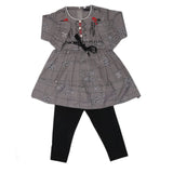 Girls Pajama Suit 1020 Grey - A, Kids, Girls Sets And Suits, Chase Value, Chase Value