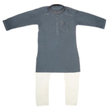 Boys Kurta Shalwar - Steel Blue, Kids, Boys Shalwar Kameez, Chase Value, Chase Value