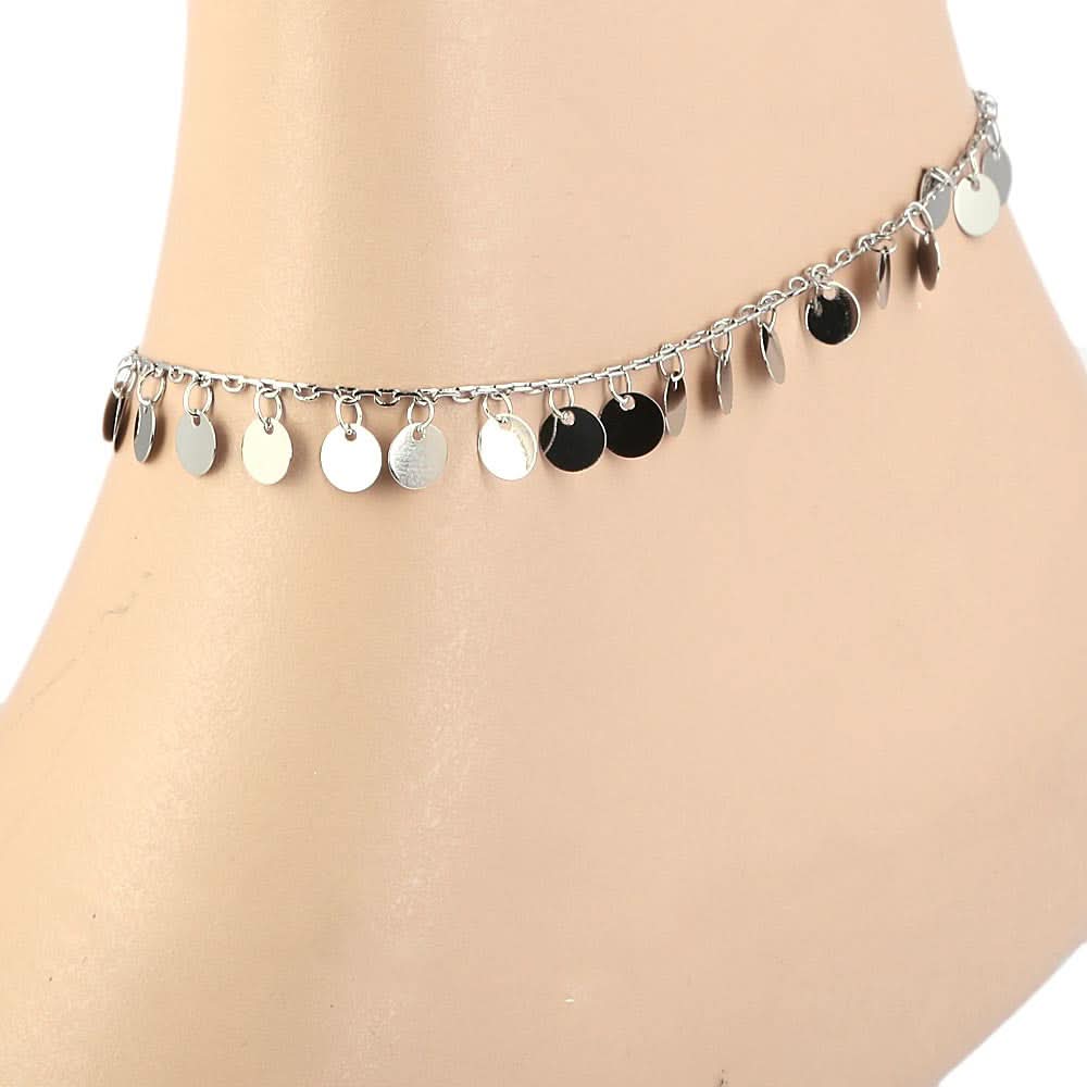 Women's Anklet  - Silver, Women, Foot Jewellery, Chase Value, Chase Value