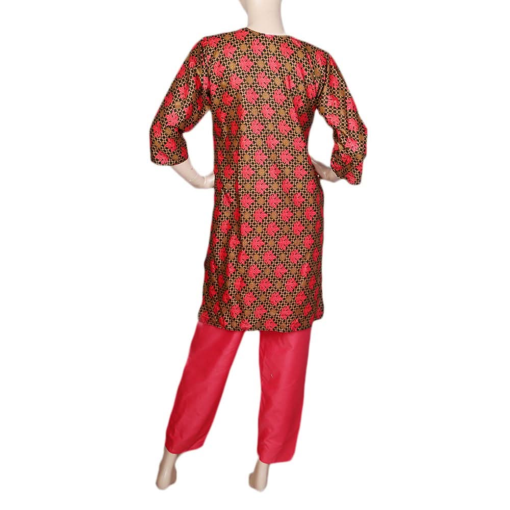 Women's 2 Piece Suit Lawn - Dark Pink, Women, Shalwar Suits, Chase Value, Chase Value