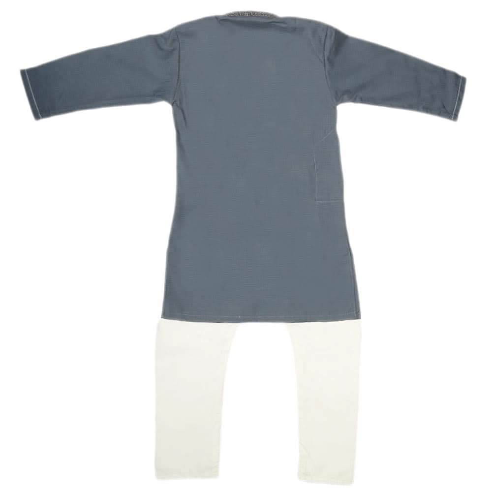 Boys Kurta Shalwar - Steel Blue, Kids, Boys Shalwar Kameez, Chase Value, Chase Value