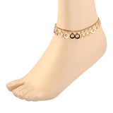 Women's Anklet  - Golden, Women, Foot Jewellery, Chase Value, Chase Value