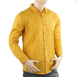 Men's Casual Club Check Shirt - Yellow, Men's Shirts, Chase Value, Chase Value