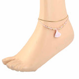 Women's Anklet - Pink, Women, Foot Jewellery, Chase Value, Chase Value
