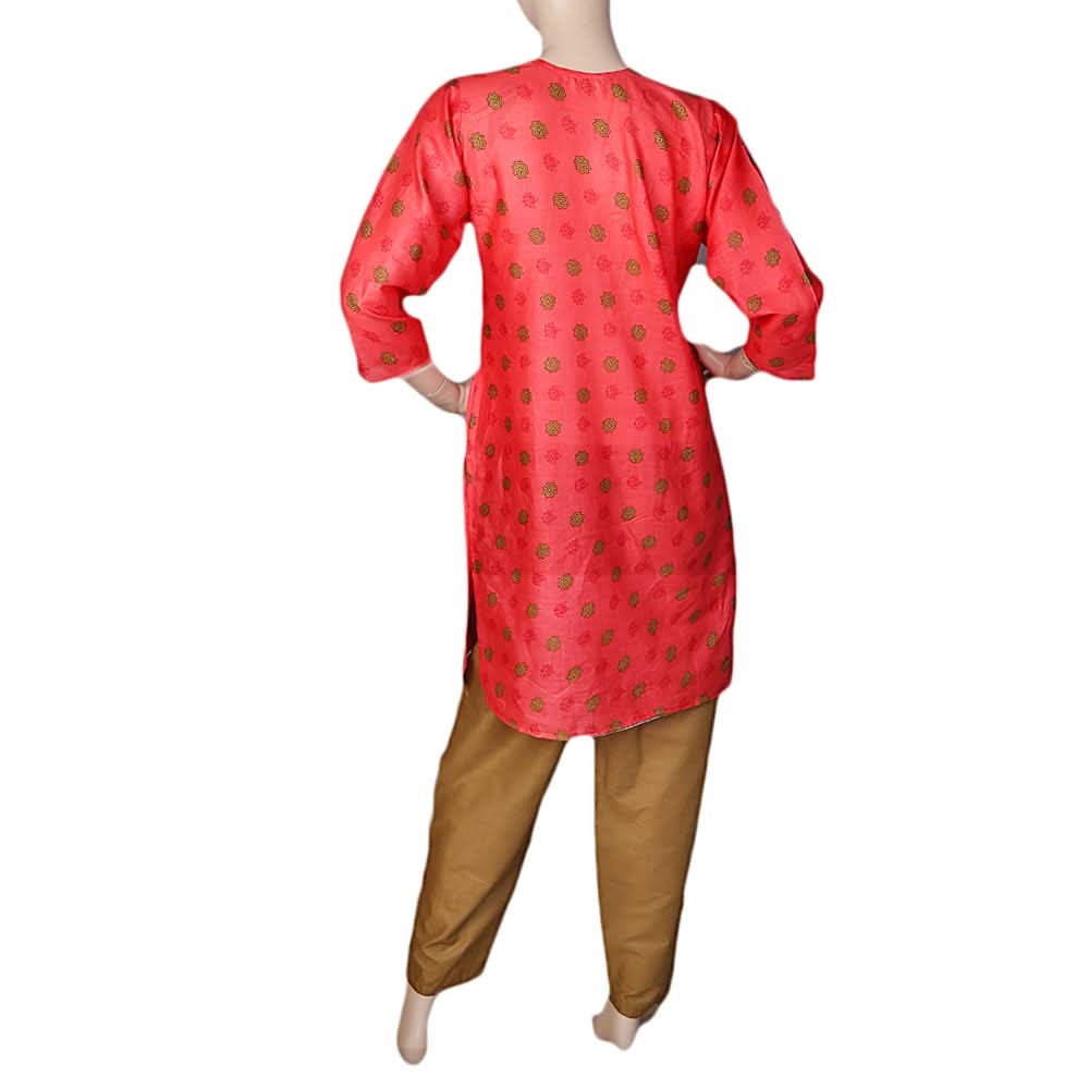 Women's 2 Piece Suit Lawn - Pink, Women, Shalwar Suits, Chase Value, Chase Value