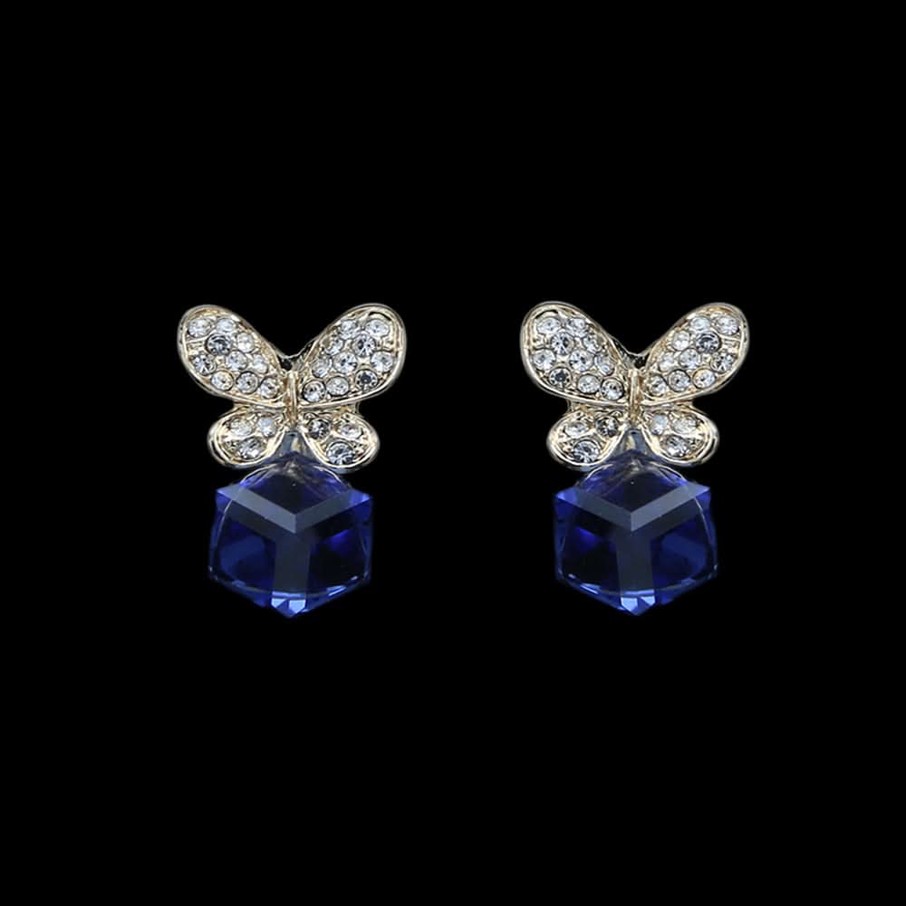 Women's Ear Tops - Navy Blue, Women, Earrings & Tops, Chase Value, Chase Value