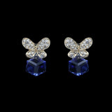 Women's Ear Tops - Navy Blue, Women, Earrings & Tops, Chase Value, Chase Value