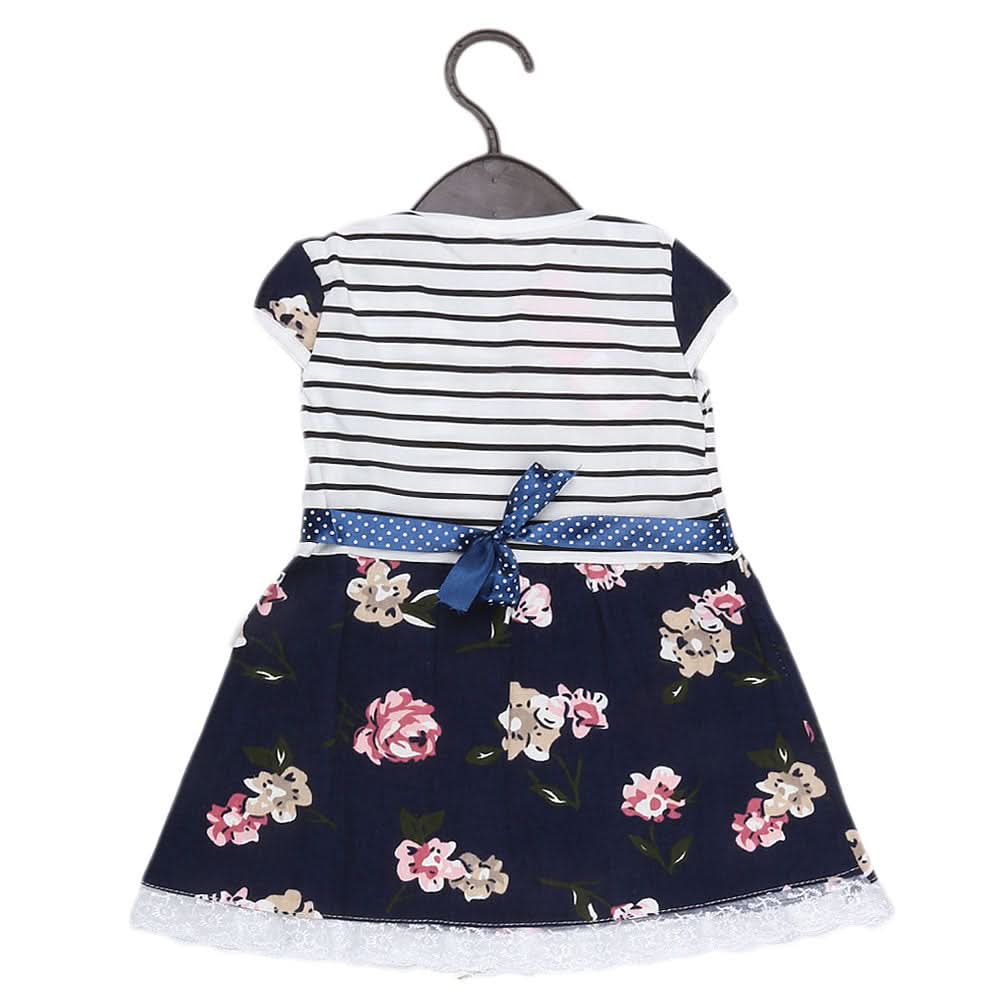 Girls Fancy Frock - Navy Blue, Kids, Girls Frocks, Chase Value, Chase Value