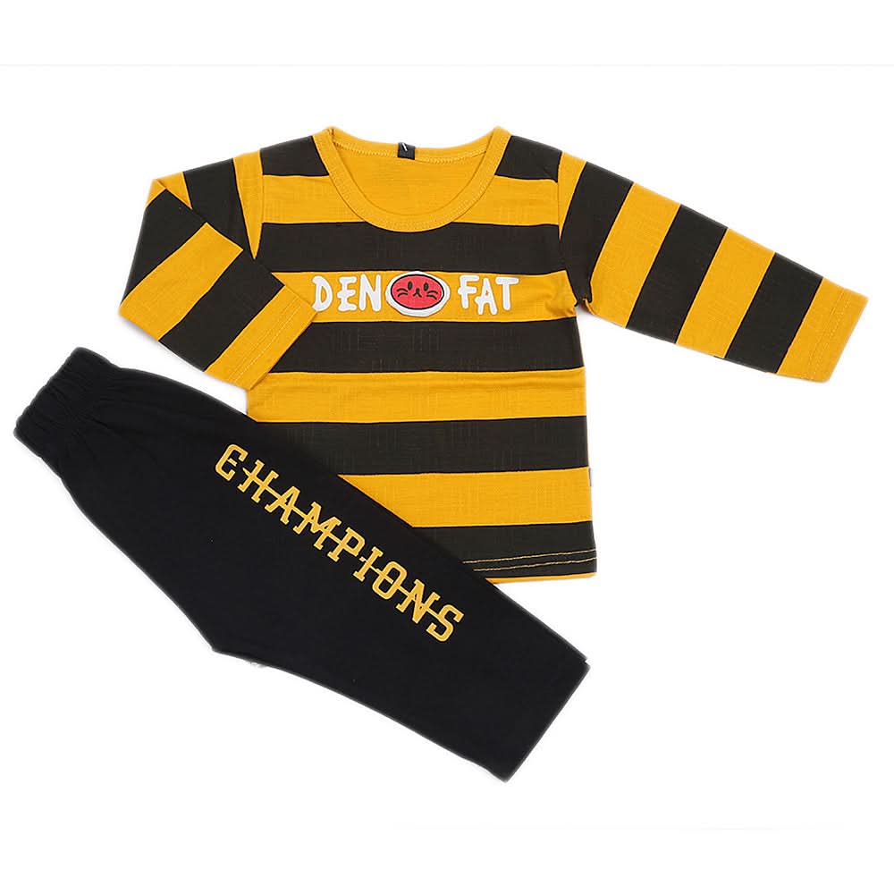 Boys Full Sleeves Suit   44107 - Mustard, Kids, Boys Sets And Suits, Chase Value, Chase Value