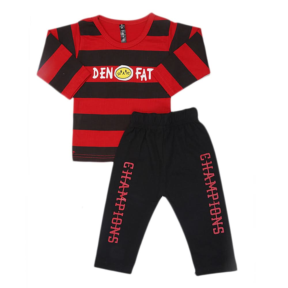Boys Full Sleeves Suit   44107 - Red, Kids, Boys Sets And Suits, Chase Value, Chase Value