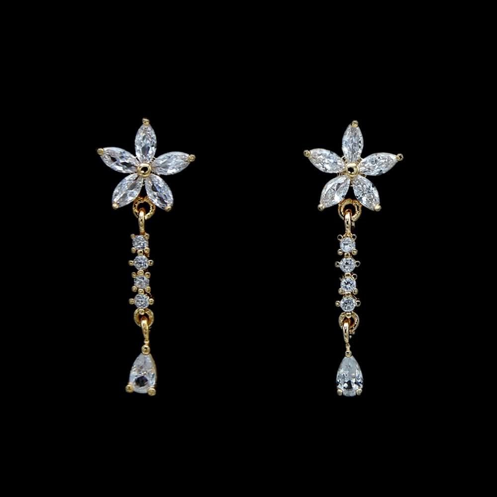 Women's Earring+Tops - Golden, Women, Earrings & Tops, Chase Value, Chase Value