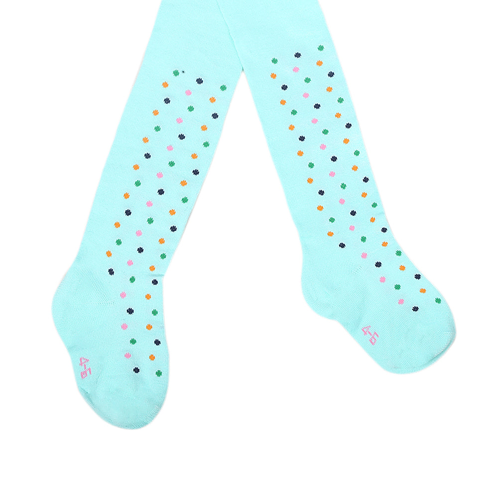 Girls Printed Legging - Cyan, Kids, Tights Leggings And Pajama, Chase Value, Chase Value