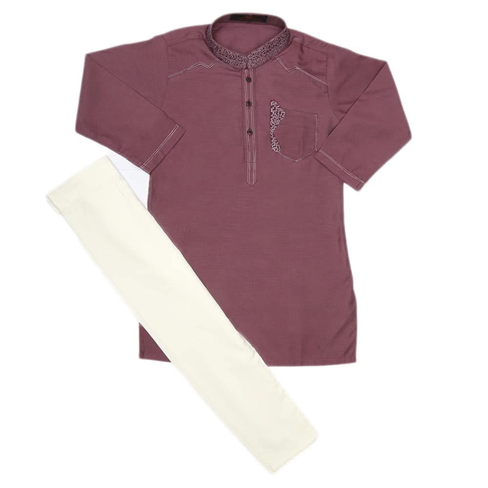 Boys Kurta Shalwar - Purple, Kids, Boys Shalwar Kameez, Chase Value, Chase Value