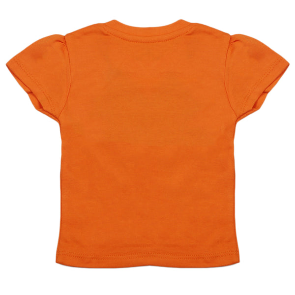 Eminent Newborn Girls T-Shirt - Orange, Kids, Newborn Girls T-Shirts, Eminent, Chase Value