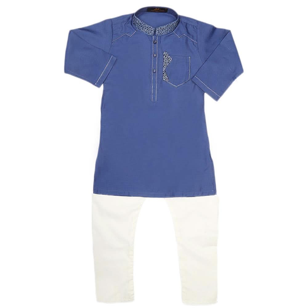 Boys Kurta Shalwar - Royal Blue, Kids, Boys Shalwar Kameez, Chase Value, Chase Value