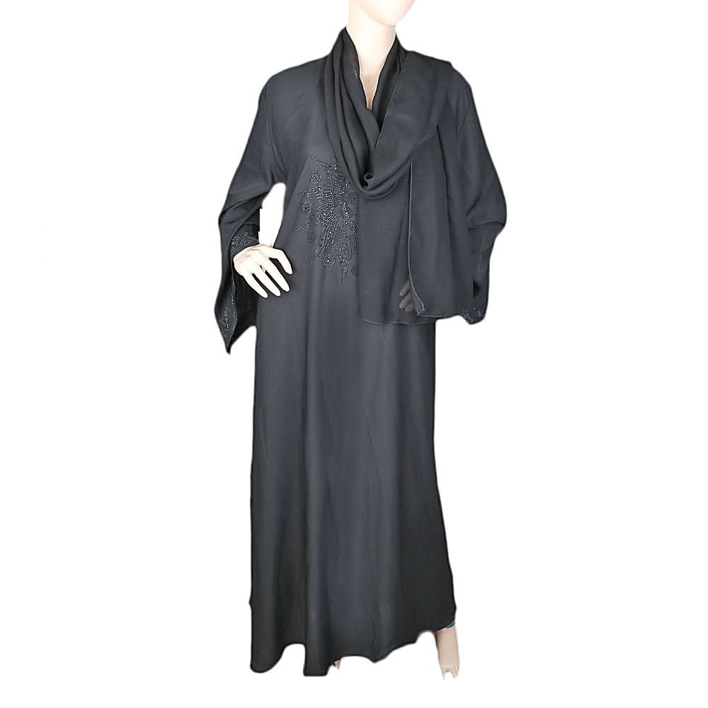 Women's Abaya - Black, Women, Abayas, Chase Value, Chase Value