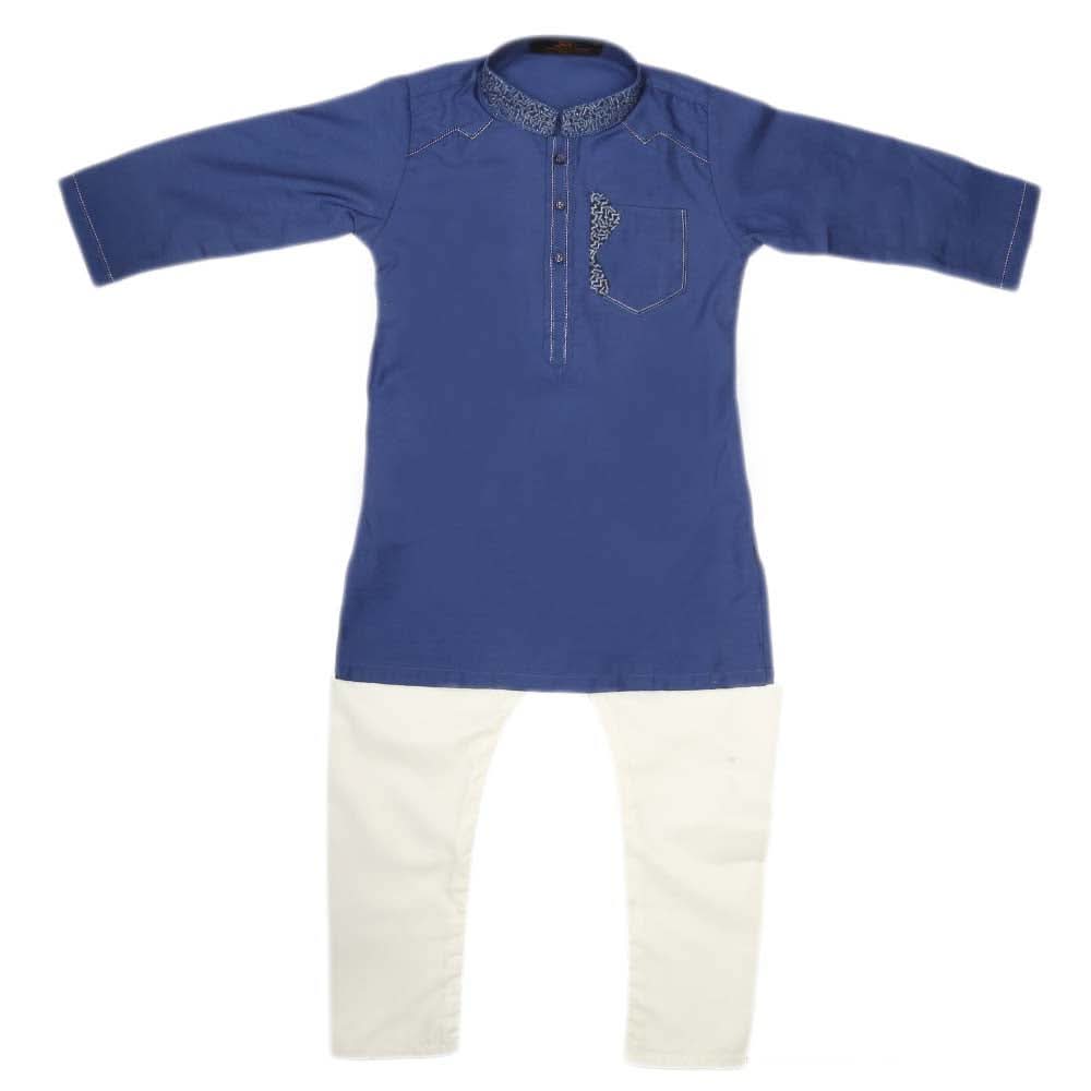 Boys Kurta Shalwar - Royal Blue, Kids, Boys Shalwar Kameez, Chase Value, Chase Value