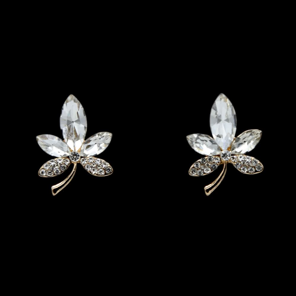 Women's Ear Tops - White, Women, Earrings & Tops, Chase Value, Chase Value