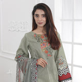 Eminent Digital Embroidered Un-Stitched 3 pcs suit - 4, Women, 3Pcs Shalwar Suit, Eminent, Chase Value