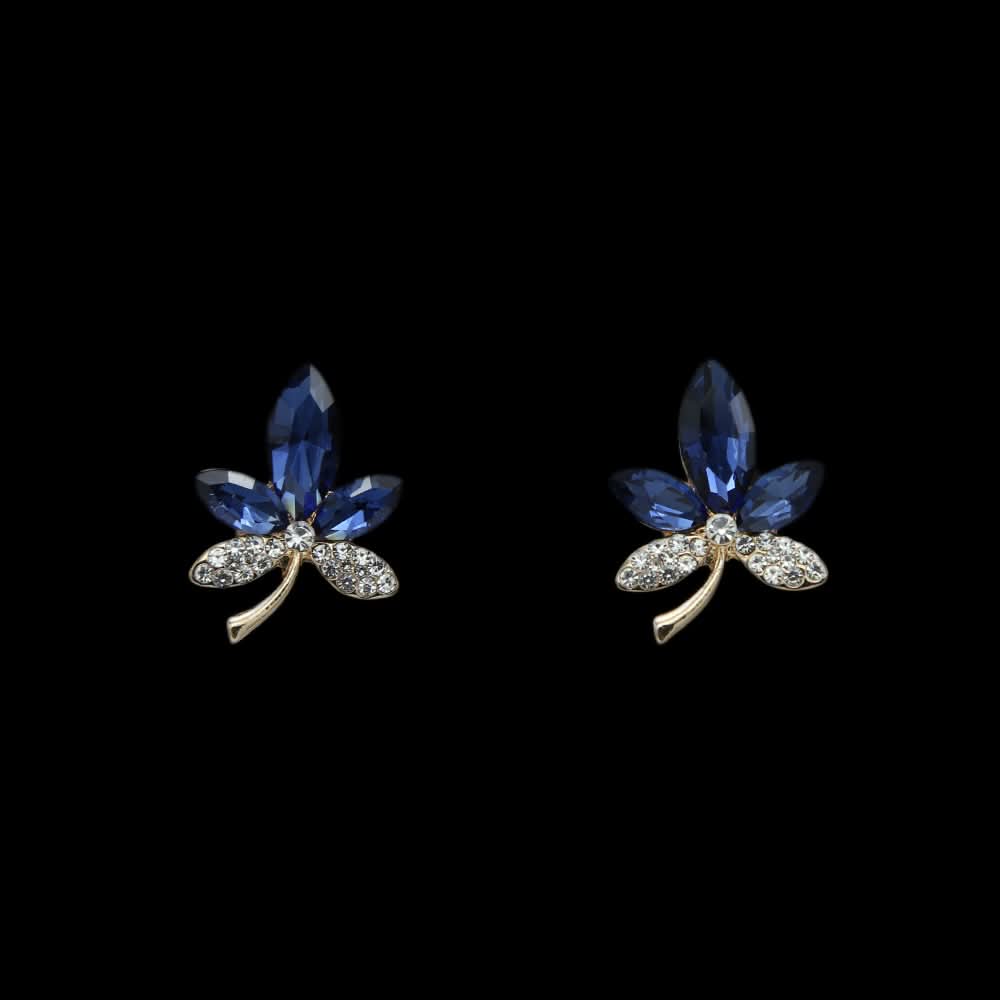 Women's Ear Tops - Navy Blue, Women, Earrings & Tops, Chase Value, Chase Value