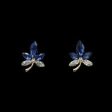 Women's Ear Tops - Navy Blue, Women, Earrings & Tops, Chase Value, Chase Value