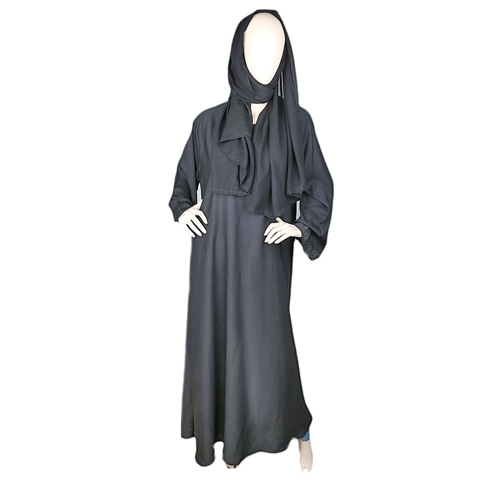 Women's Abaya - Black, Women, Abayas, Chase Value, Chase Value