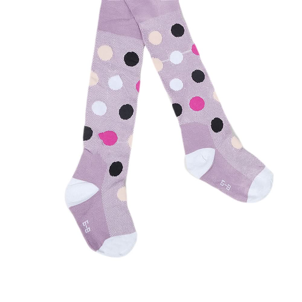 Girls Printed Legging - Purple, Kids, Tights Leggings And Pajama, Chase Value, Chase Value