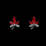 Women's Ear Tops - Red, Women, Earrings & Tops, Chase Value, Chase Value