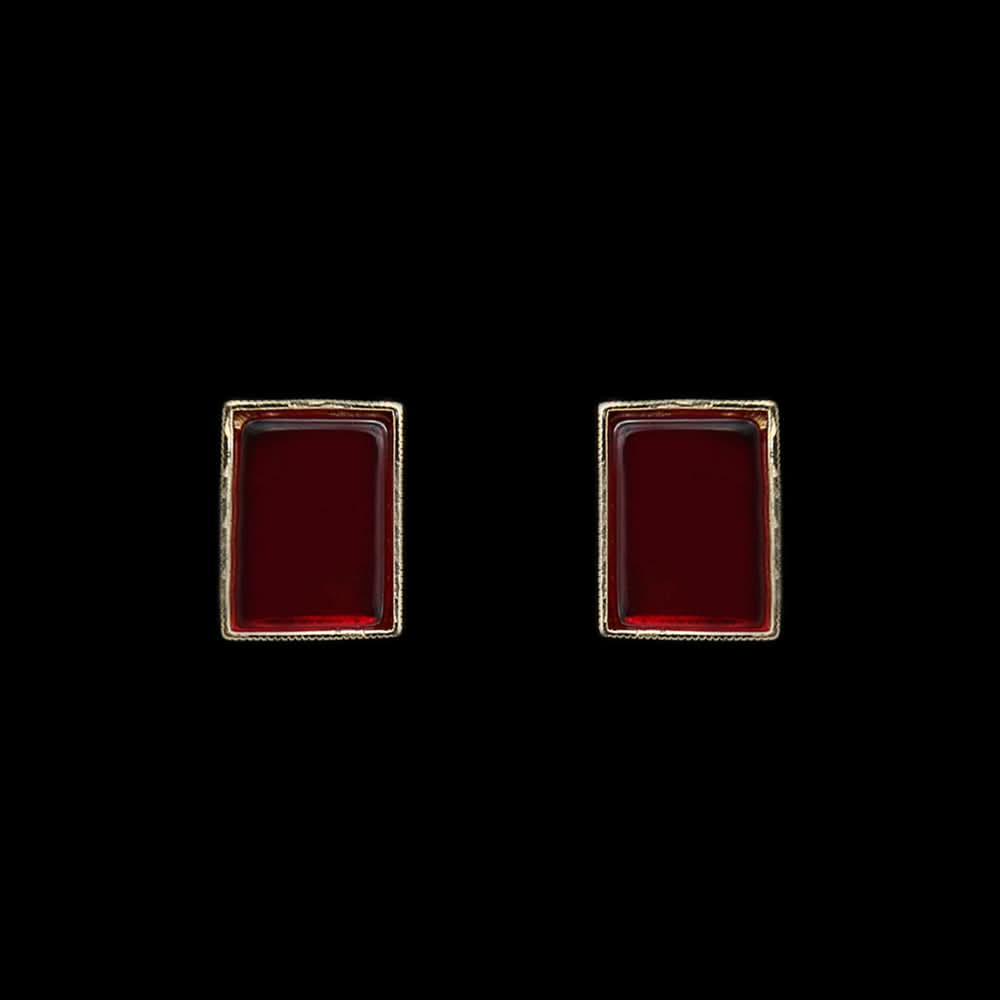 Women's Ear Tops - Red, Women, Earrings & Tops, Chase Value, Chase Value