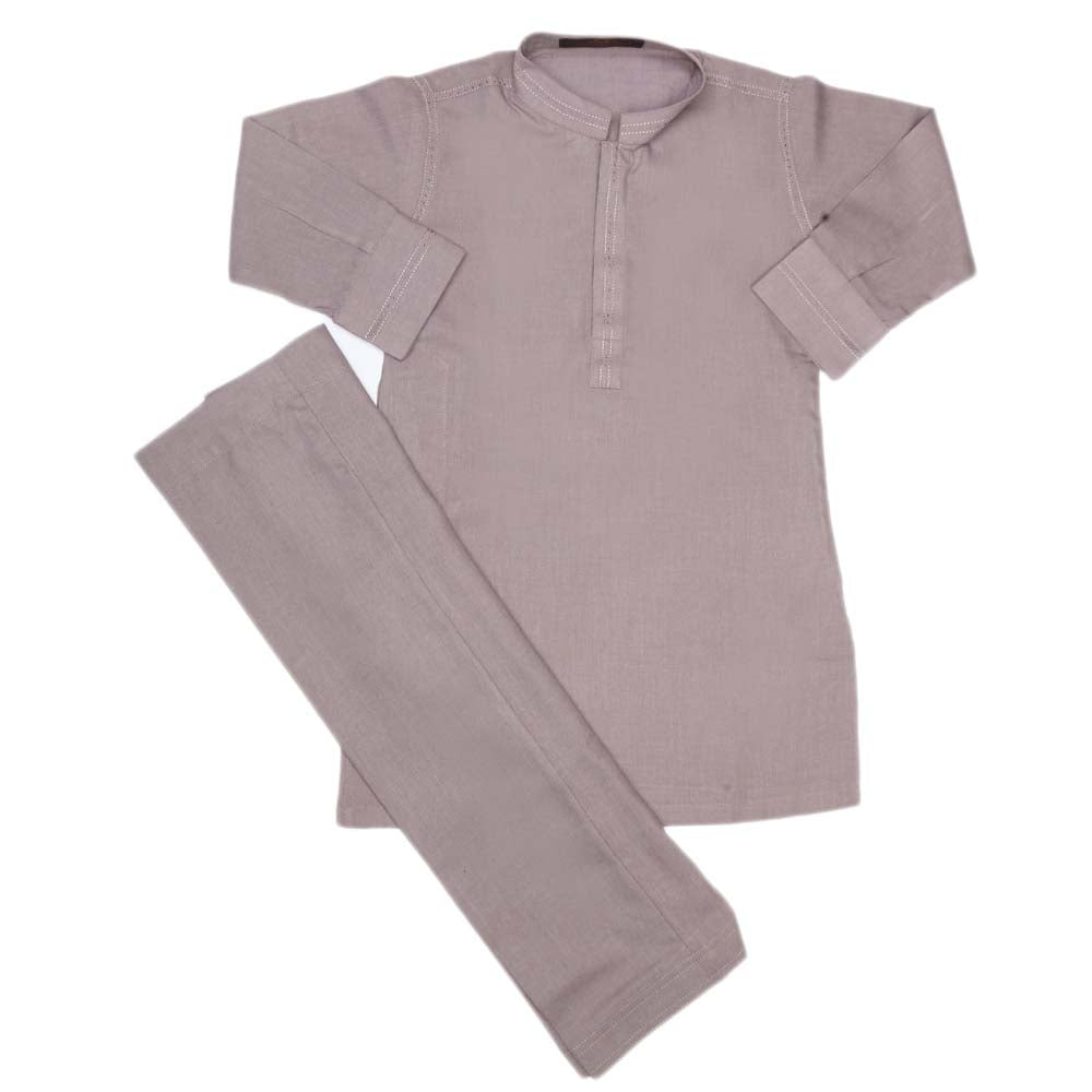 Boys Kurta Shalwar Suit - Light Purple, Kids, Boys Shalwar Kameez, Chase Value, Chase Value