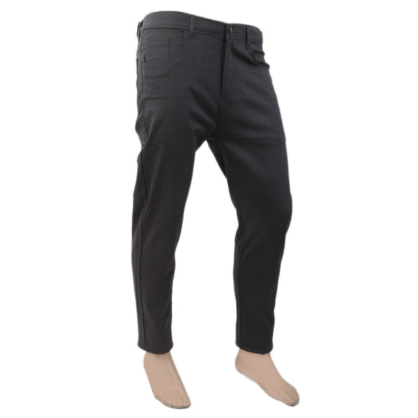 Men's Basic Cotton Pant - Dark Grey, Men, Casual Pants And Jeans, Chase Value, Chase Value