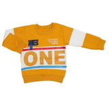 Boys Full Sleeves Terry T-Shirt - Mustard, Kids, Boys T-Shirts, Chase Value, Chase Value