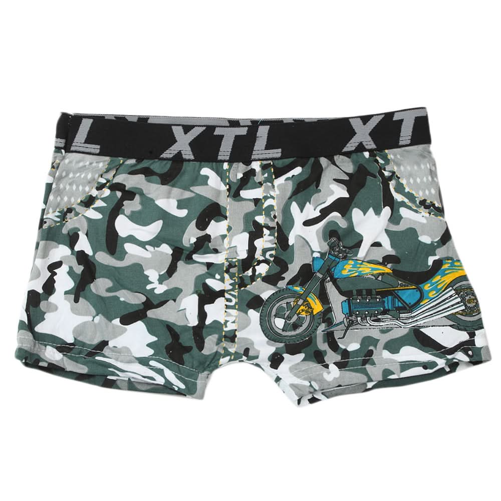 Boys Boxer 01 (UA-491) - Dark Green, Kids, Boys Underwear, Chase Value, Chase Value