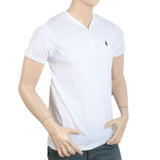 Men's Half Sleeves T-Shirt - White, Men, T-Shirts And Polos, Chase Value, Chase Value