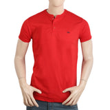 Men's Half Sleeves T-Shirt - Red, Men, T-Shirts And Polos, Chase Value, Chase Value