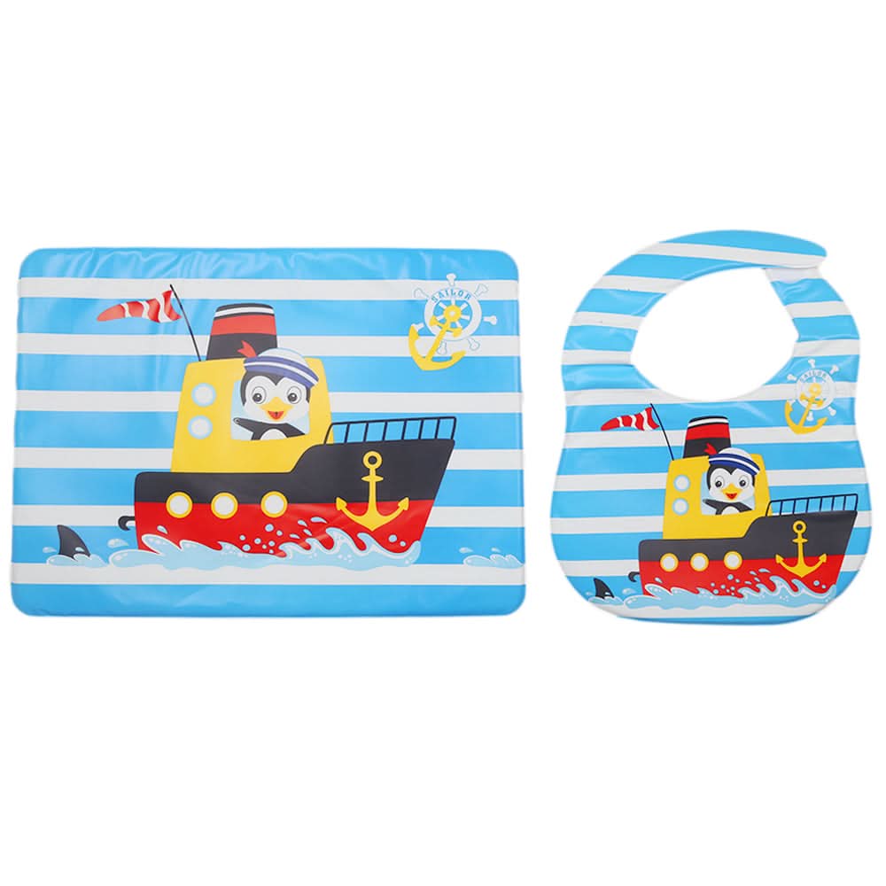 Plastic Bib Sheet - Blue, Kids, Bibs, Chase Value, Chase Value