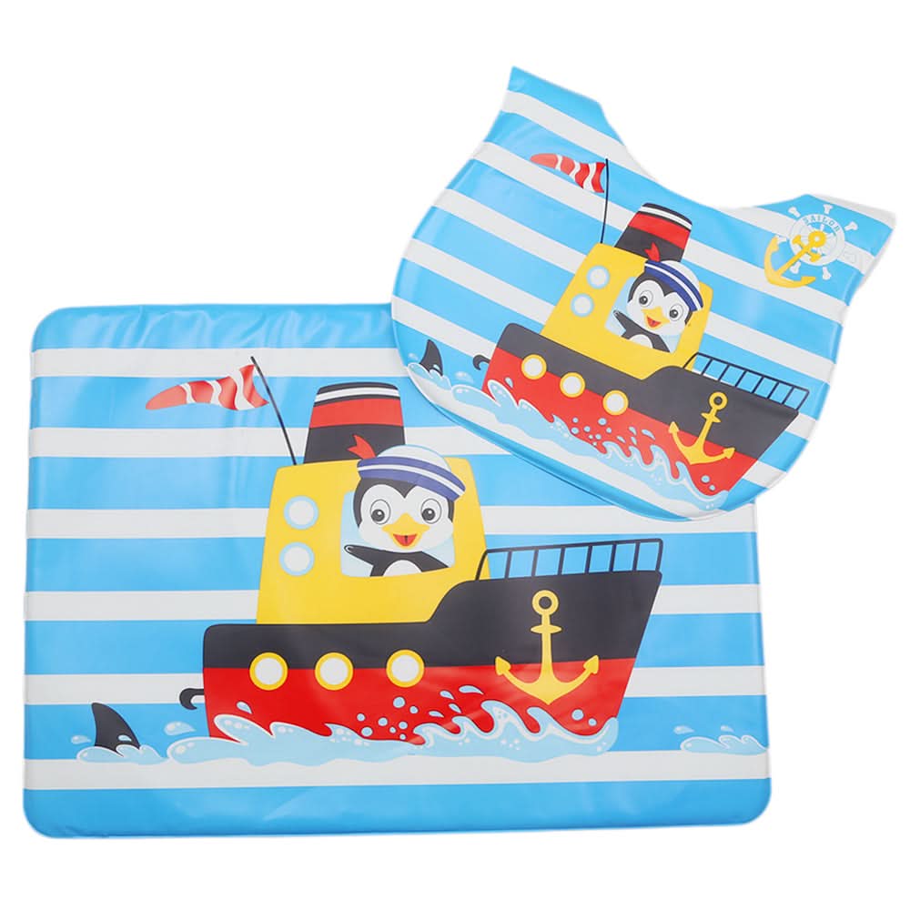 Plastic Bib Sheet - Blue, Kids, Bibs, Chase Value, Chase Value