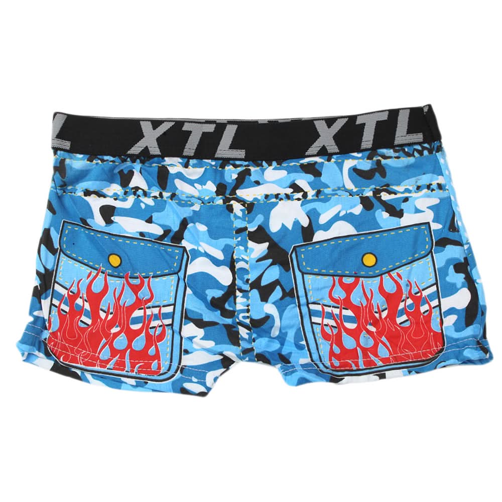 Boys Boxer 01 (UA-491) - Blue, Kids, Boys Underwear, Chase Value, Chase Value
