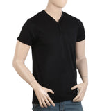 Men's Half Sleeves T-Shirt - Black, Men, T-Shirts And Polos, Chase Value, Chase Value