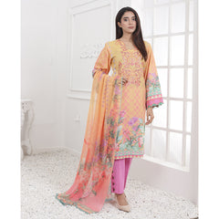 Eminent Digital Embroidered Un-Stitched 3 pcs suit - 10, Women, 3Pcs Shalwar Suit, Eminent, Chase Value
