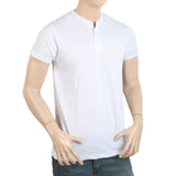 Men's Half Sleeves T-Shirt - White, Men, T-Shirts And Polos, Chase Value, Chase Value