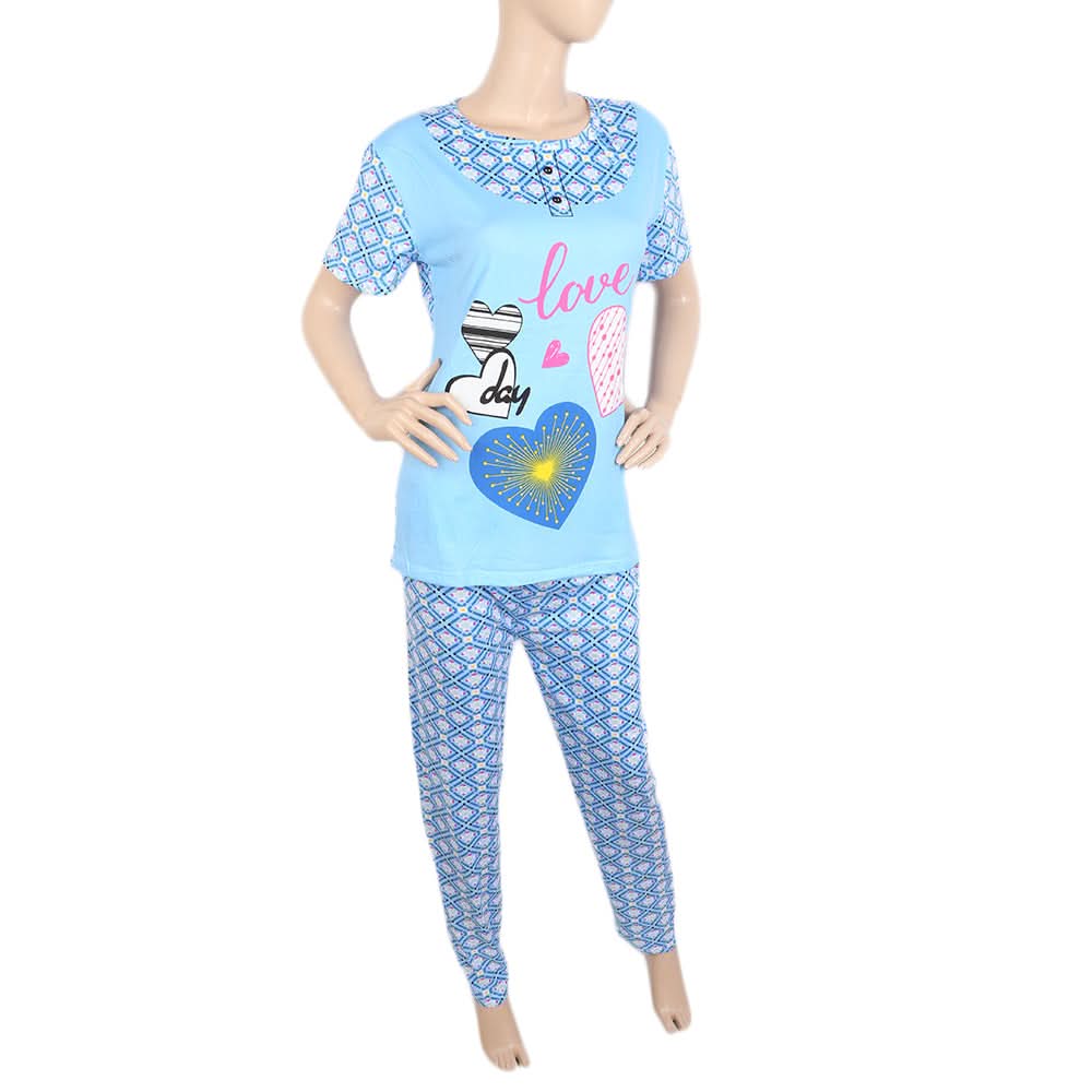 Women's Night Suit - Blue, Women, Night Suit, Chase Value, Chase Value