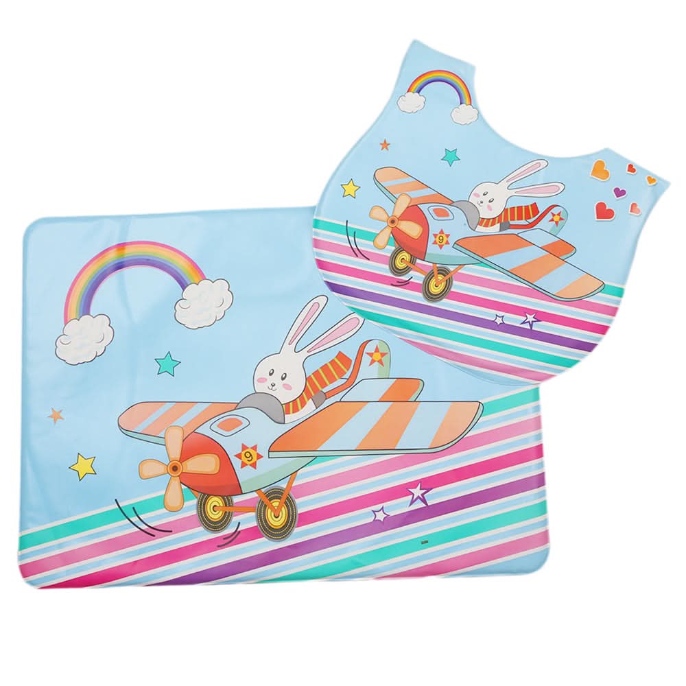 Plastic Bib Sheet - Light Blue, Kids, Bibs, Chase Value, Chase Value